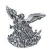medallas santos y ángeles en plata de ley